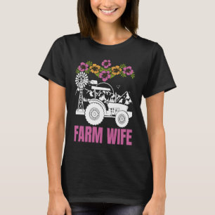 T-shirt Tracteurs agricoles pour femmes agricoles Tracteur