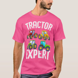 T-shirt Tractor Expert Funny Boys Tractors Toddler