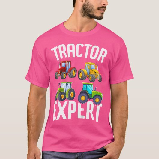 T-shirt Tractor Expert Funny Boys Tractors Toddler (Devant)