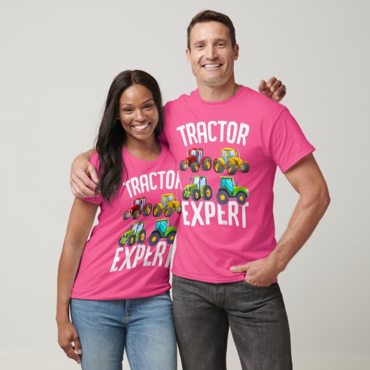 T-shirt Tractor Expert Funny Boys Tractors Toddler (Unisexe)
