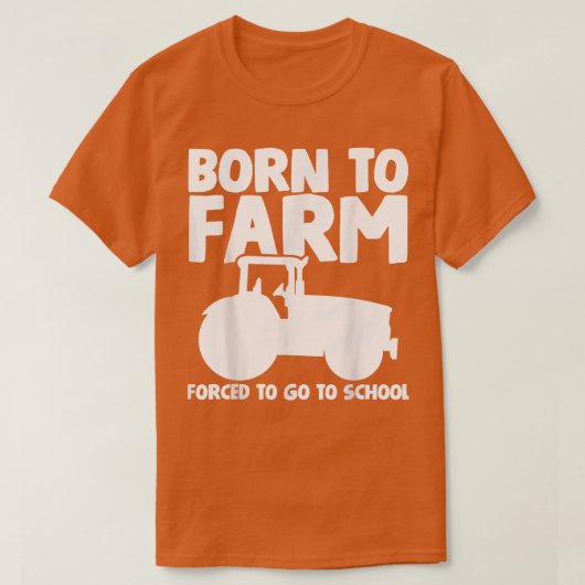T-shirt Tractor Farm Farmer Farming  (Design devant)