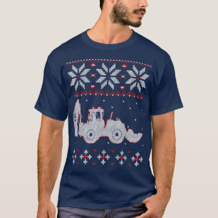 T-shirt Tractor Lover doux de Noël, Fermier agricole