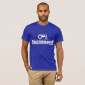 T-shirt Tractorologue - Tracteur (Devant entier)