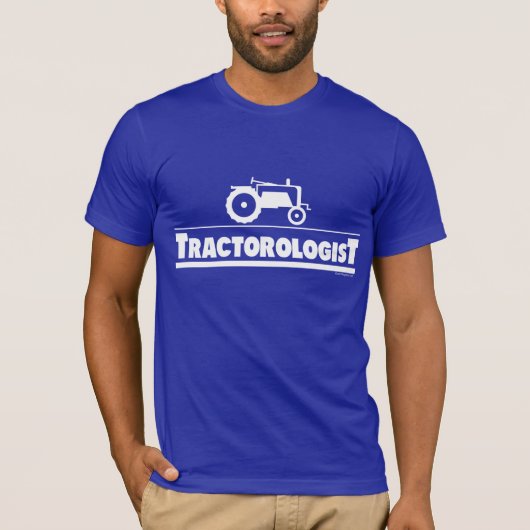 T-shirt Tractorologue - Tracteur (Devant)