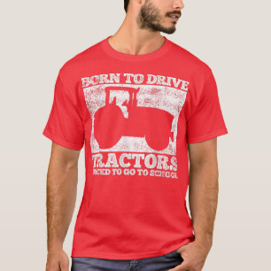 T-shirt Tractors Tractor Driver Farmer