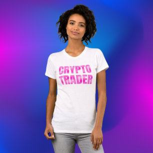 T-shirt Trader Crypto Pink-Lightrose Gradient
