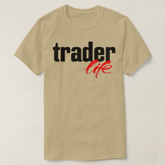 T-shirt Trader Life Stock Trader Wall Street Bull Bear Ma (Design devant)