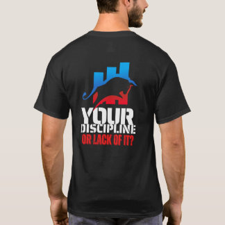 T-shirt Trader motivation | Bull | Discipline