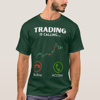 T-shirt Trading appelle Stock Markets Day Trader Bull M
