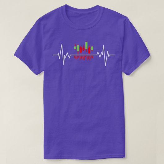 T-shirt Trading Heartbeat 26 (Design devant)