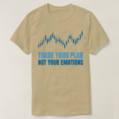 T-shirt Trading Stock Exchange Actions Finances Trader (Design devant)