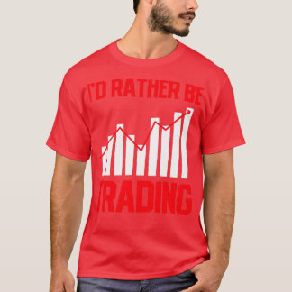 T-shirt Trading Trader Stock Stock de marché Trading