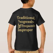 T-shirt Traditionnel, progressif… (Dos)