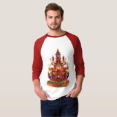T-shirt Traditions de Diwali (Devant entier)