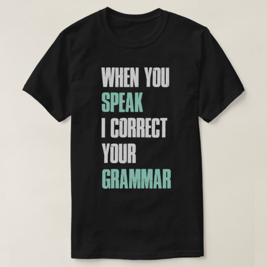 T-shirt Traducteur enseignant anglais Funny Linguist New L (Design devant)