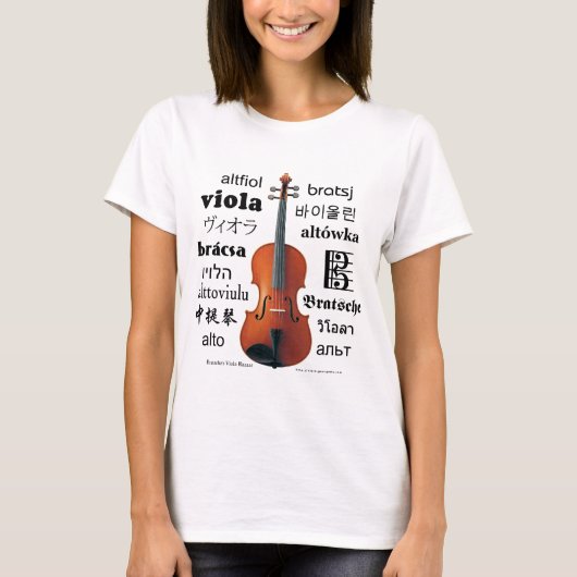 T-shirt Traductions d'alto (Devant)