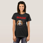 T-shirt Traduire beagle (Devant entier)