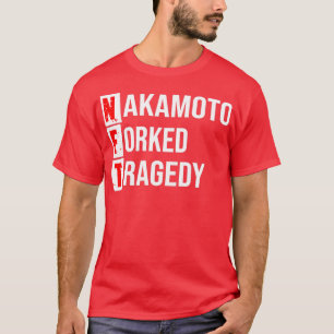 T-shirt Tragdie fourchue de NFT Nakamoto