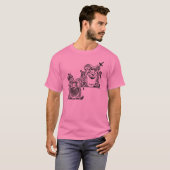 T-shirt Tragédie de comédie (Devant entier)