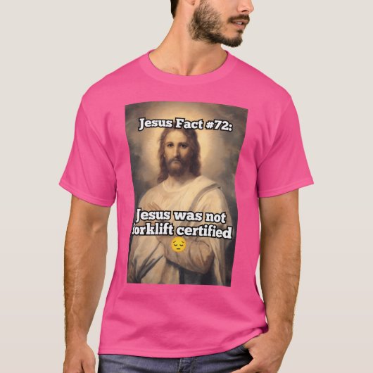 T-shirt Tragique Jésus fait (Devant)