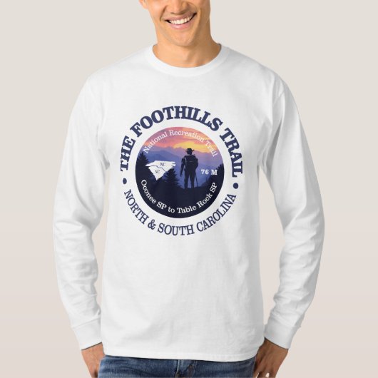 T-shirt Trail des contreforts (rd2) (Devant)