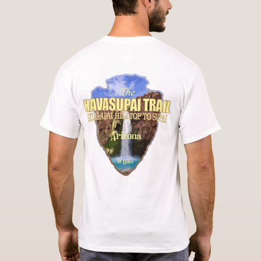 T-shirt Trail Havasupai (flèche) (Dos)