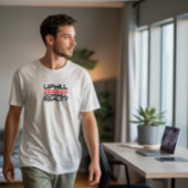 T-shirt Trail Hiking camping humor black red