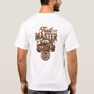 T-shirt Trail Master Garage Rétro Vintage Camion Dépanneus
