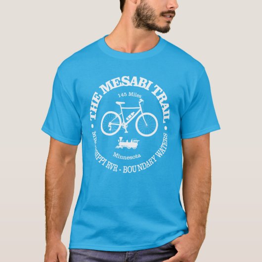 T-shirt Trail Mesabi (cyclisme) (Devant)