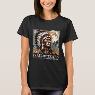T-shirt Trail Of Tears Memorial Amérindien