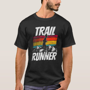 T-shirt Trail Runner Trails En Cours D'Exécution