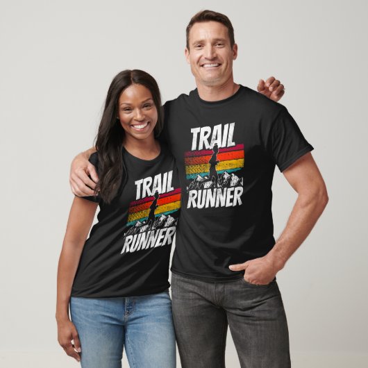T-shirt Trail Runner Trails En Cours D'Exécution (Unisexe)