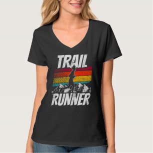 T-shirt Trail Runner Trails En Cours D'Exécution