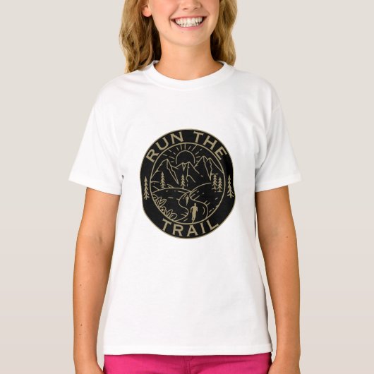 T-shirt Trail Running America (Devant)