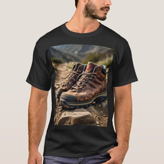 T-shirt Trailblazer : Bottes de Randonnées sur terrain acc (Devant)