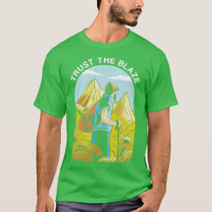 T-shirt Trailblazer Thru Hiker Randonnée Mountain Escalade