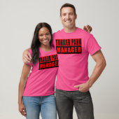 T-shirt Trailer Park Manager Funny (Unisexe)