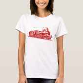 T-shirt Train 03 - Ruby Red (Devant)