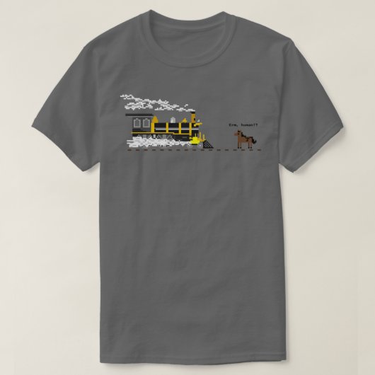 T-shirt Train 1 De Cheval Vs (Design devant)
