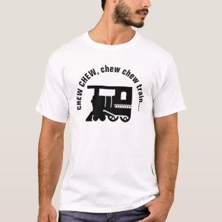 T-shirt Train à mâcher
