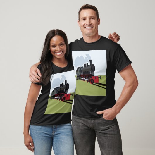 T-shirt Train à vapeur (Unisexe)