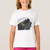 T-shirt Train à vapeur (Devant)