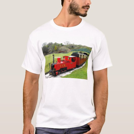 T-shirt Train à vapeur Zebedee (Devant)