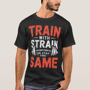 T-shirt Train Avec Soudure - Fitness Bodybuilding Workout