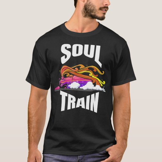 T-shirt Train Boogie Train Super Disco Train (Devant)