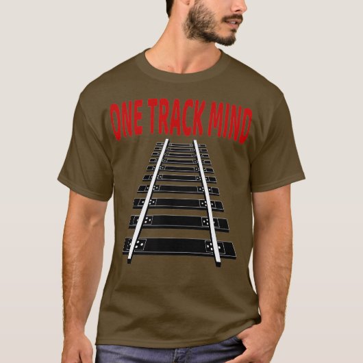 T-shirt Train Chemin de fer Tee (Devant)