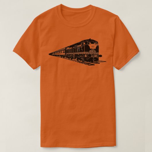 T-shirt Train CIE des années 1970 (Design devant)