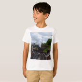 T-shirt Train classique de vapeur (Devant entier)