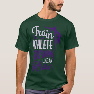 T-shirt Train comme un athlète