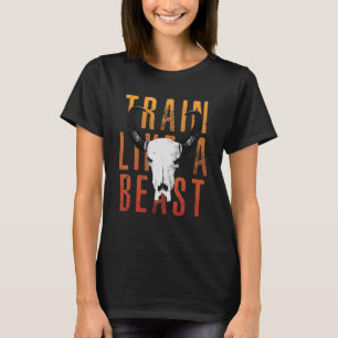 T-shirt Train comme une bête Muay Thai Jiu Jitsu MIXED MAR